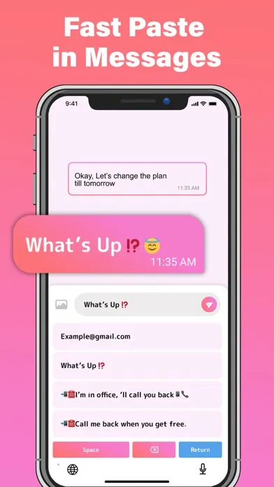 صور Auto Text Paste • Keyboard