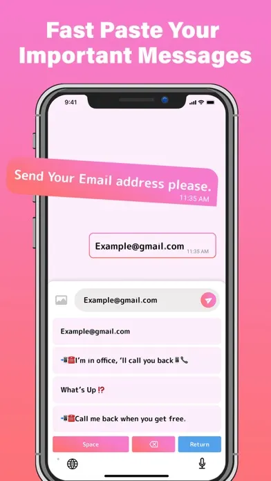 صور Auto Text Paste • Keyboard