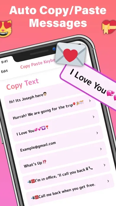 صور Auto Text Paste • Keyboard