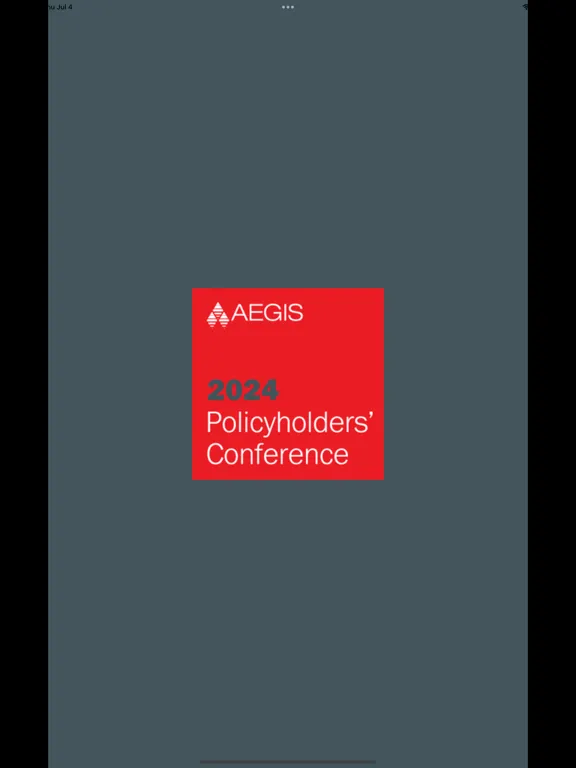 تصاویر AEGIS 2024 Conference iPad 