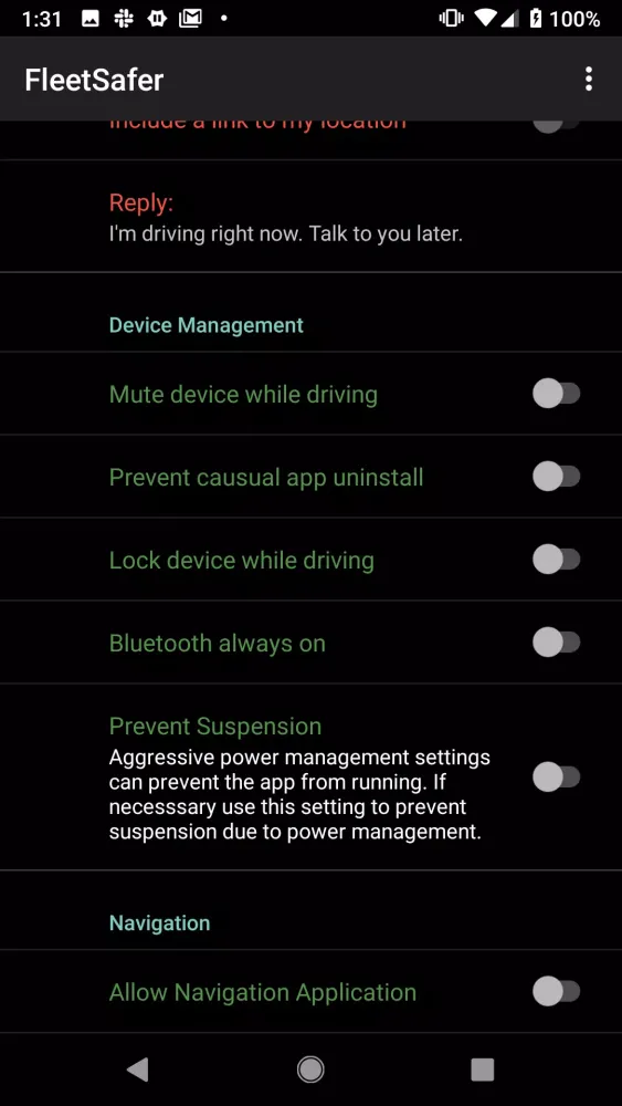 FleetSafer Screenshots