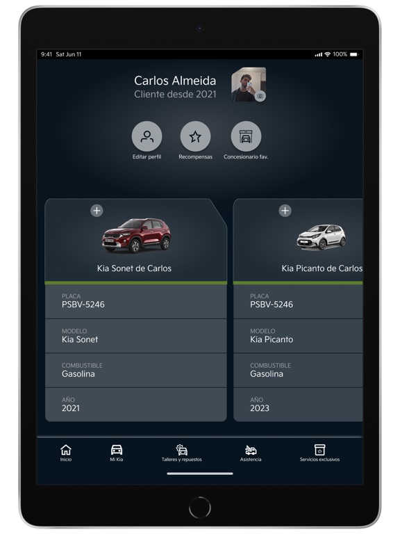 MyKia Ecuador iPad  Screenshots