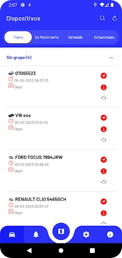 Captures d'écran de Localizados