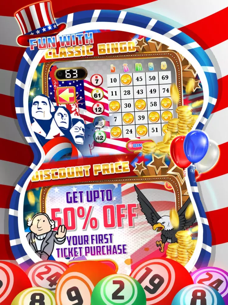 American Country Bingo Bash iPad  Ekran Görüntüleri