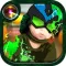 Alien Boy Cartoon Photo Editor Sticker Effect