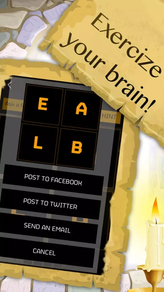 The Holy Bible Word Brain Games Screenshots
