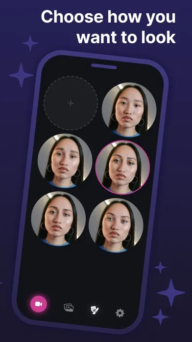 Tangkapan layar Pseudoface: Faceless AI Filter