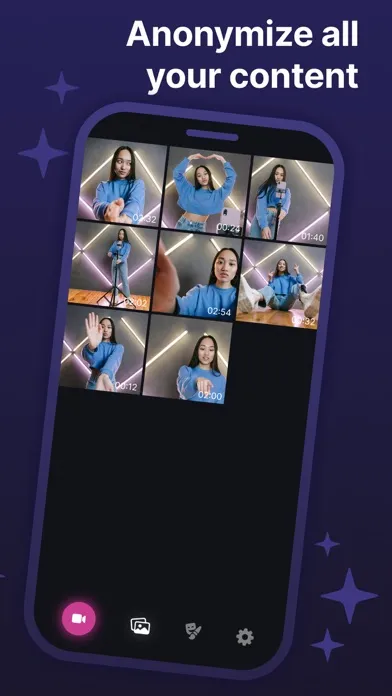 Tangkapan layar Pseudoface: Faceless AI Filter
