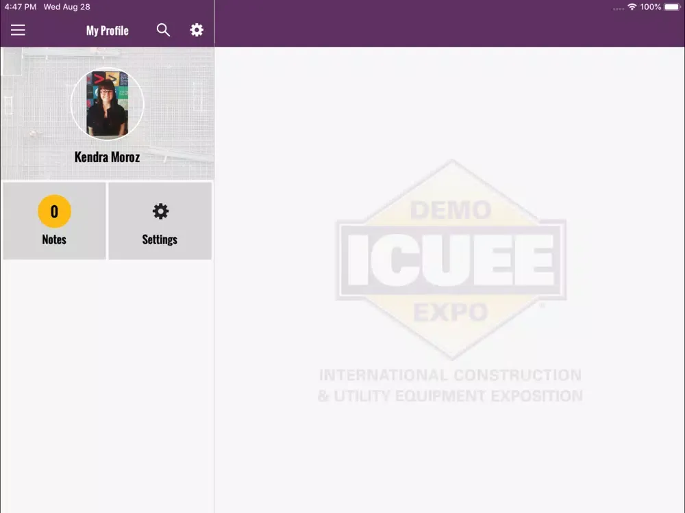 ICUEE 2019 iPad  Screenshots