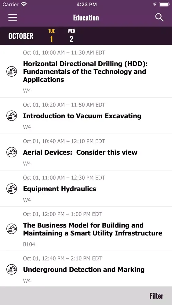 ICUEE 2019 Screenshots