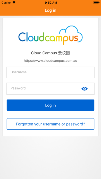 ภาพหน้าจอของ Cloud Campus