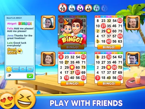 Bingo Holiday - BINGO games iPad 应用截图