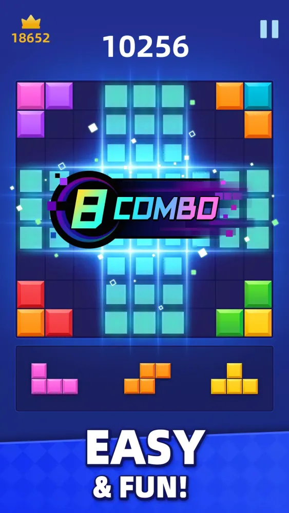 تصاویر Block Puzzle: Cyber Rush