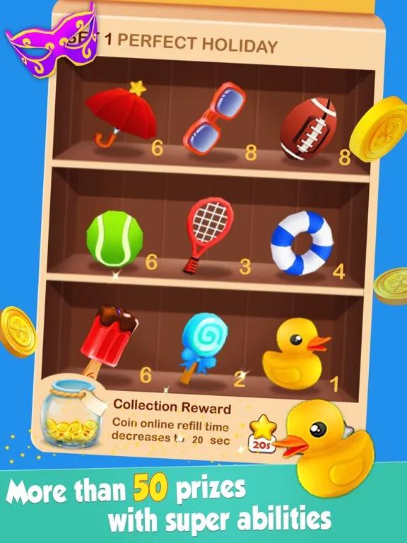Ảnh chụp màn hình của Coin Mania: Farm Dozer iPad 