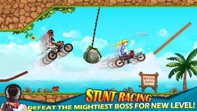 Tangkapan skrin Stunt Racing - Extreme Moto Trials