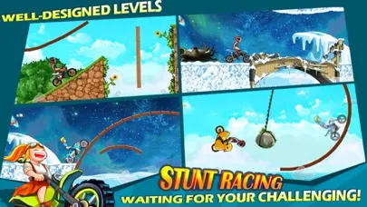 Tangkapan skrin Stunt Racing - Extreme Moto Trials
