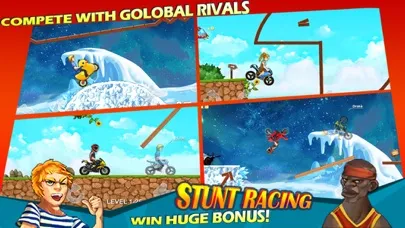Tangkapan skrin Stunt Racing - Extreme Moto Trials
