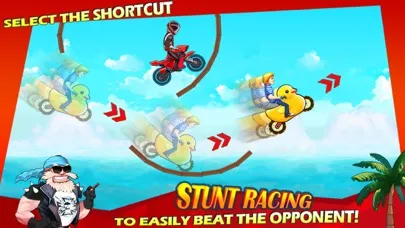 Tangkapan skrin Stunt Racing - Extreme Moto Trials
