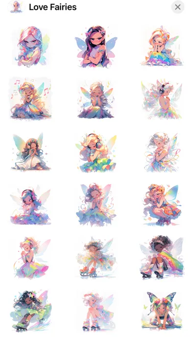 Capturas de tela do Love Fairies