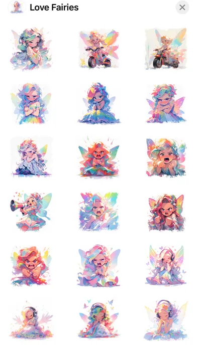 Capturas de tela do Love Fairies