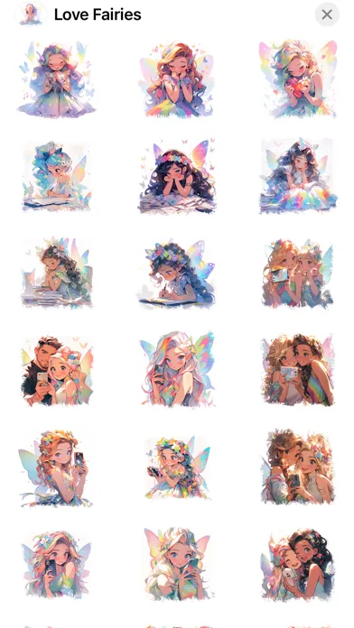 Capturas de tela do Love Fairies