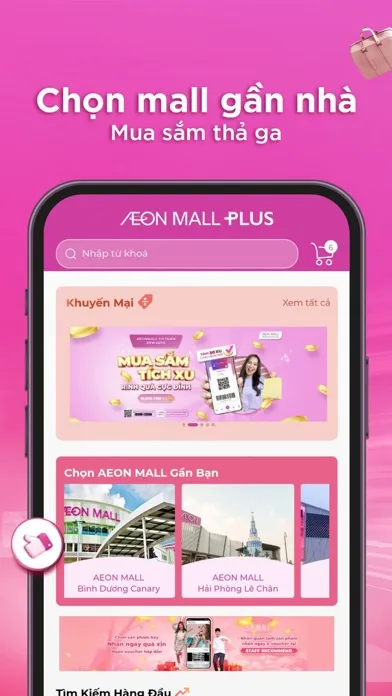 Capturas de pantalla de AEONMALL Vietnam