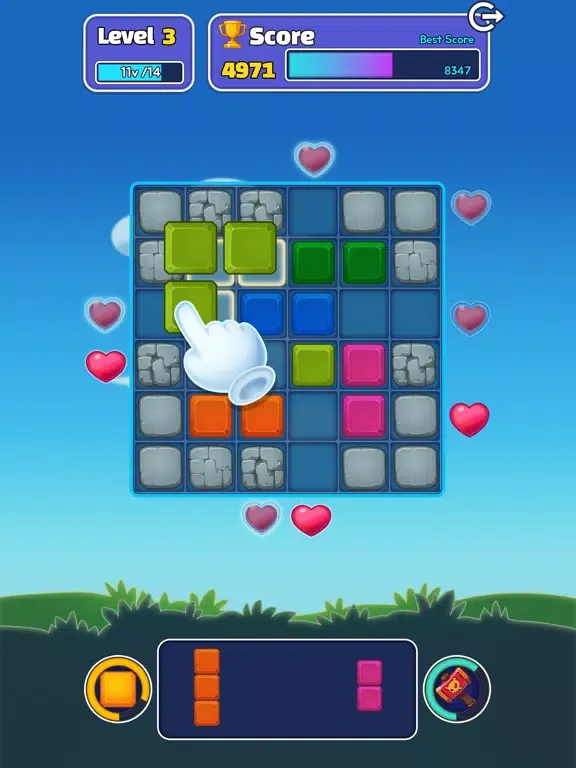 Capturas de tela do Block Puzzle Star - Tactox iPad 