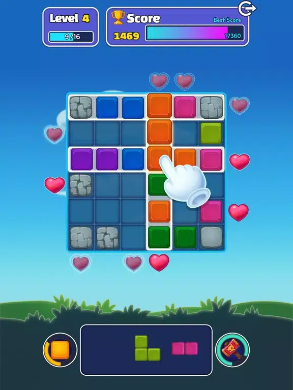 Capturas de tela do Block Puzzle Star - Tactox iPad 