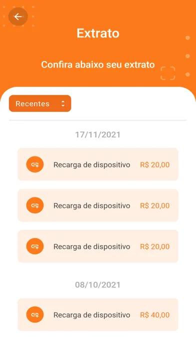 Tangkapan skrin AêPay: Caixa