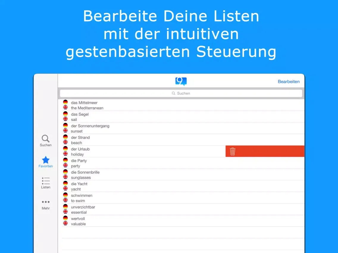 صور 9 Min Arabisch Lern-Wörterbuch iPad 