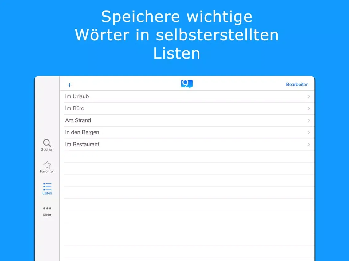 Скриншоты 9Min Suaheli Lern-Wörterbuch iPad 