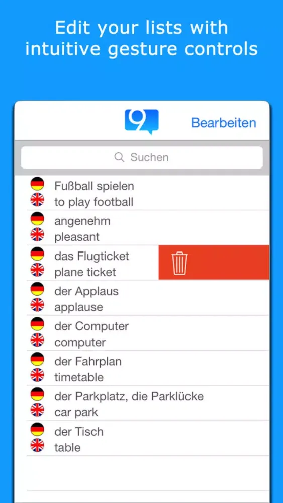 Capturas de tela do 9 Min Polish Dictionary