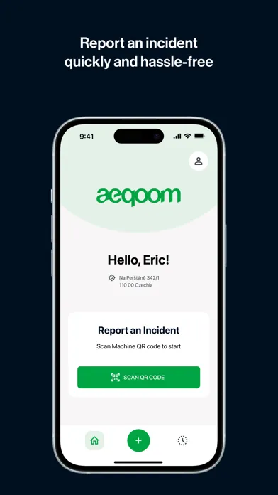 Capturas de pantalla de aeqoom Incident Management