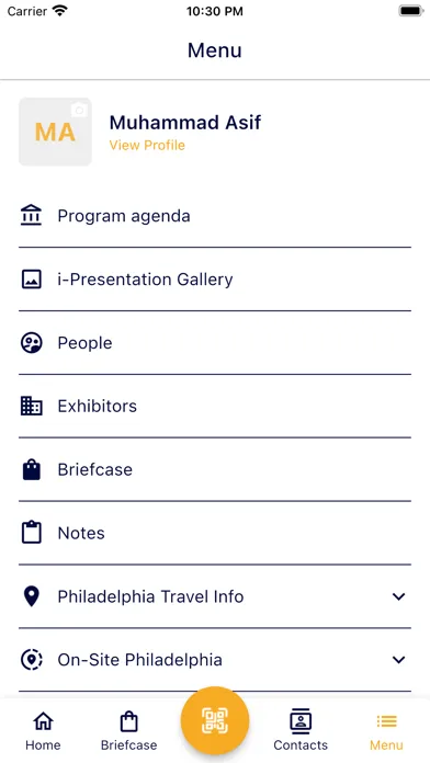 Capturas de tela do AERA 2024 Annual Meeting