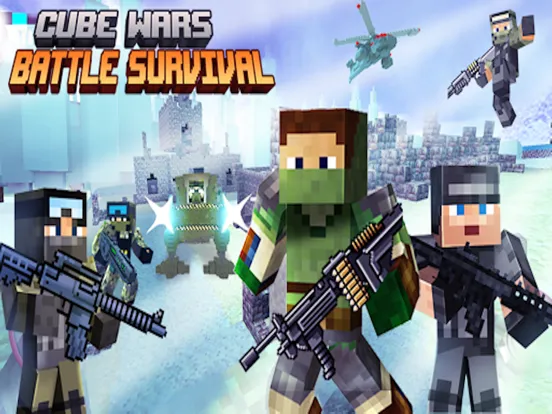 تصاویر Cube Wars Battle Survival iPad 