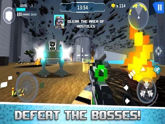 تصاویر Cube Wars Battle Survival iPad 