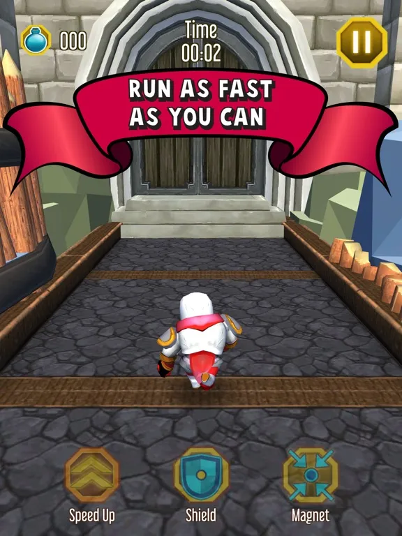 ภาพหน้าจอของ Templar Maze Run iPad 