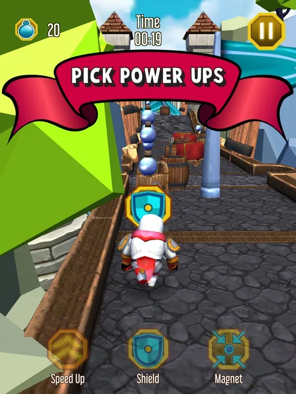 ภาพหน้าจอของ Templar Maze Run iPad 