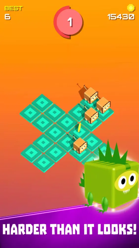 Capturas de tela do Blocky Animals:Fit it 3D
