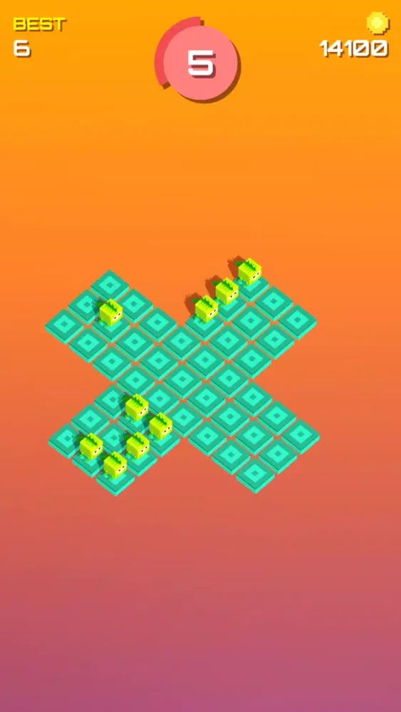 Capturas de tela do Blocky Animals:Fit it 3D