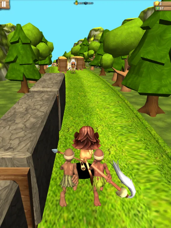 Endless Jungle Animal Run 3D iPad  スクリーンショット