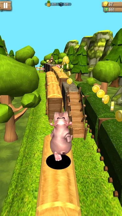 Endless Jungle Animal Run 3D スクリーンショット