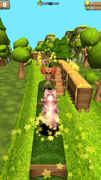 Endless Jungle Animal Run 3D スクリーンショット