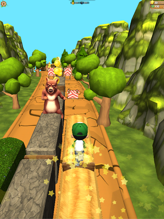 Zrzuty ekranu Kids Endless Run 3D iPad 