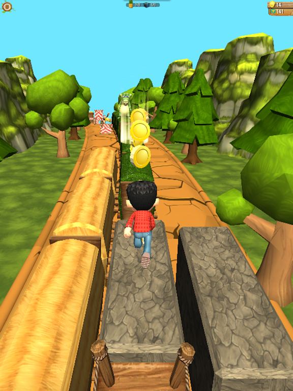 Zrzuty ekranu Kids Endless Run 3D iPad 
