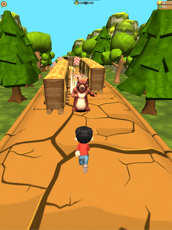 Zrzuty ekranu Kids Endless Run 3D iPad 