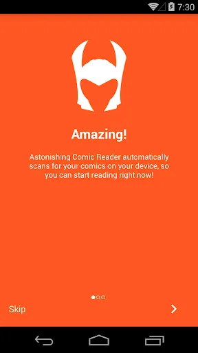 Astonishing Comic Reader Screenshots