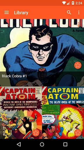 Astonishing Comic Reader Screenshots
