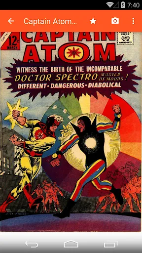 Astonishing Comic Reader Screenshots