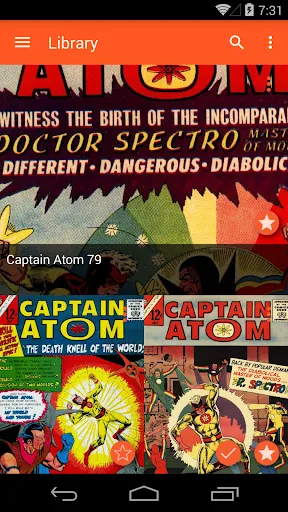 Astonishing Comic Reader Screenshots
